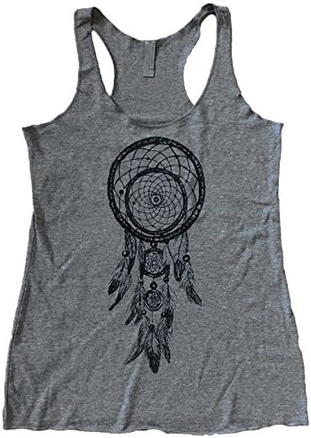 Friendly Oak Women's Dream Catcher Tank Top - XL - Heather Grey