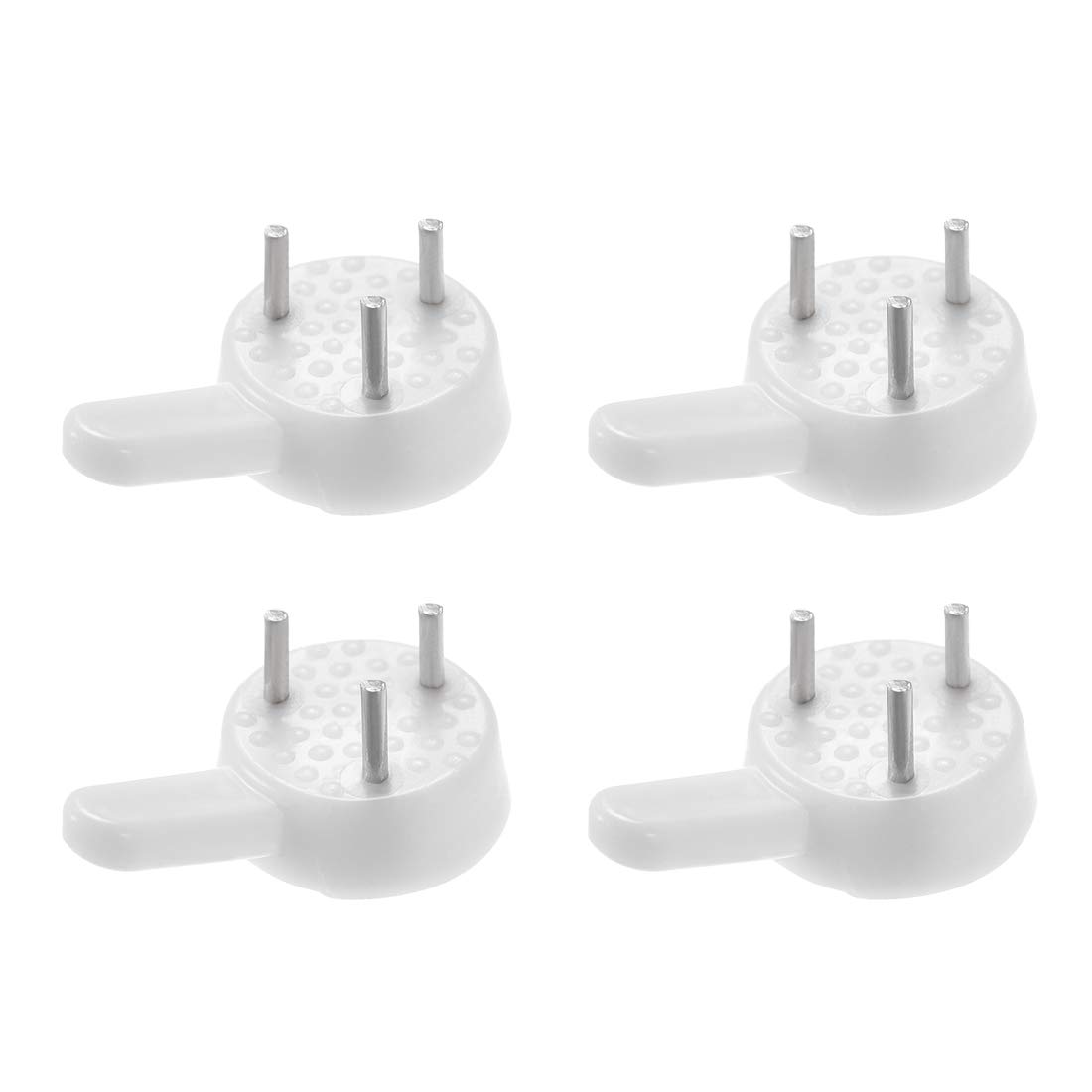 sourcing map 6lbs Hardwall Hanger for Hardware, Fasteners Hooks Wall Mount Non-Mark Hook Picture Photo Frame Hangers, 50 Pcs