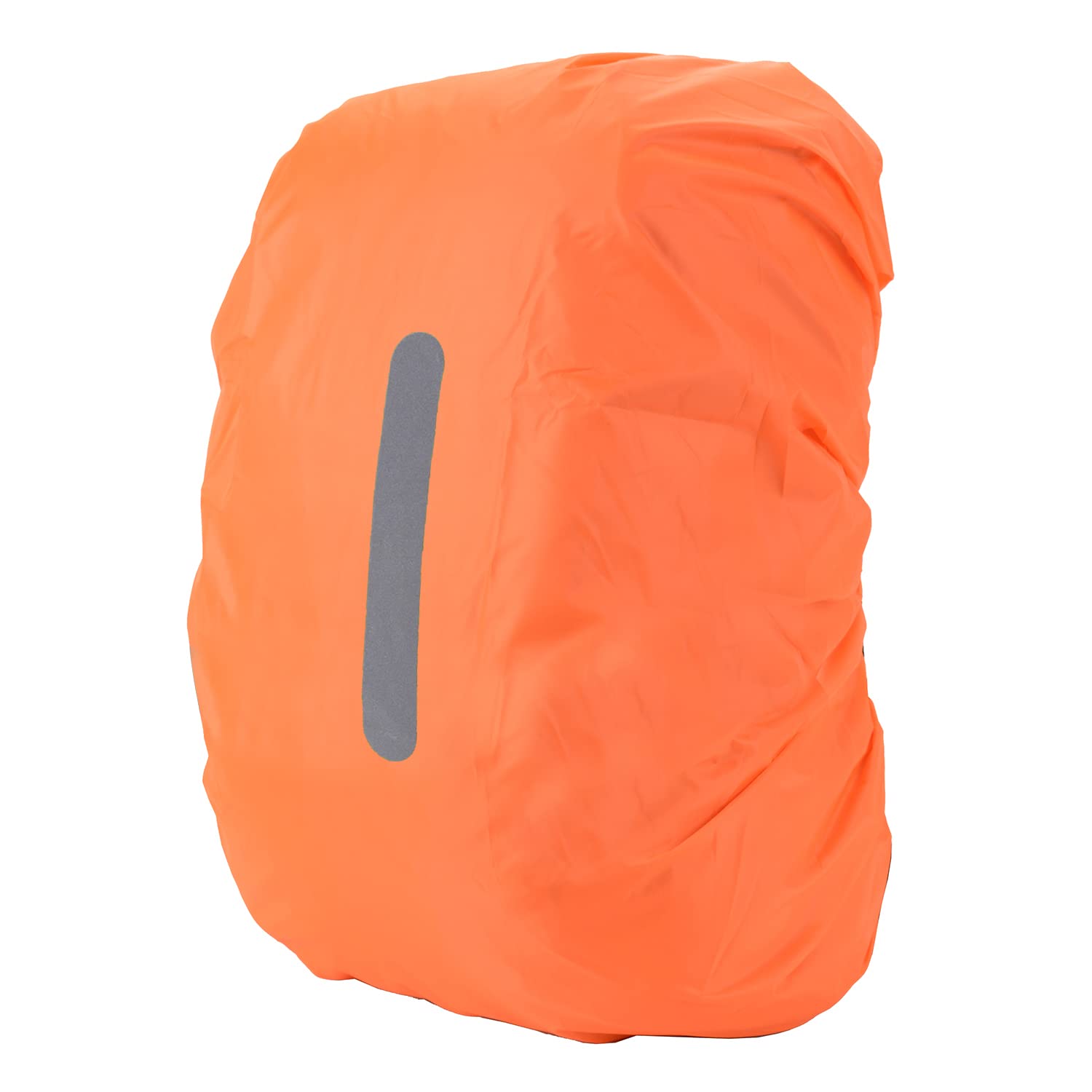 HYCOPROT Waterproof Backpack Rain Cover with Reflective, High Visibility Foldable Ultralight Dust and Rain Cover Rucksack for Hiking Camping Touring Cycling Cover（Orange, M