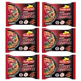 LUCKY ME Pancit Canton Hot Chili Flavor, 6 Packs