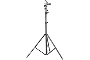 Neewer 6 feet/190 Centimeters Photo Studio Photography Light Stand with Heavy-Duty Metal Clamp Holder for Reflectors