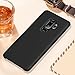 TORRAS Galaxy S9+ Plus Case, Love Series Slim Fit Thin Liquid Silicone Soft Rubber Shockproof Phone Cover Case Compatible with Galaxy S9 Plus 6.2 inch (2018), Black