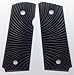 EXEL 1911 Slim G10 Grips, Compact/Officer, Big Scoop, 3/16 Thin, Sunburst Texture, These Grips Only Work with Short Bushings, Cool Hand Brand