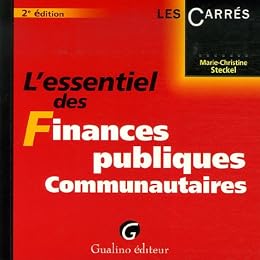 L' essentiel des finances publiques communautaires