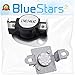 279973 Dryer Thermal Cut-Off Fuse Kit Replacement part by Blue Stars - Exact Fit for Whirlpool & Kenmore Dryers - Replaces 3391913, 8318314, AP3094323 primary