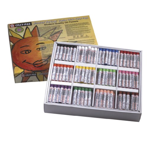 Sakura Cray-Pas Junior Artist Jumbo Oil Pastel Colorpack, Assorted Colors, Pack of 288