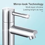 Wasserrhythm Twin Bath Taps Chrome Lead-Free 304 Stainless Steel 1/4 Turn view 7