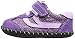 pediped Girls' Originals Cliff Crib Shoe, Purple, 6-12 Months EU Infant (4-4.5 US)