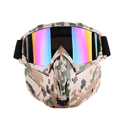 BLJRGS Einfachen Stil Tactical Maske Weiche Kugel Dart Schutzspiegel Gesichtsmaske für Nerf