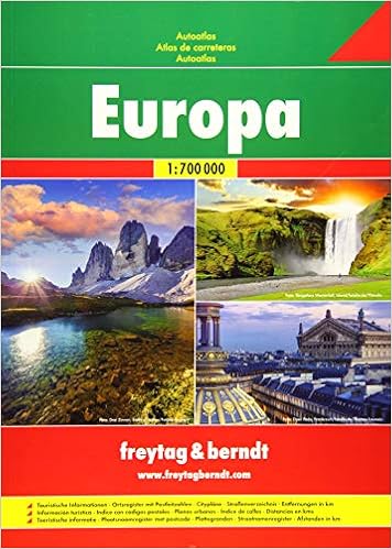 Europa Atlas De Carreteras Escala 1 700 000 Freytag Berndt Wegenatlas 1 700 000 Amazon Es Vv Aa Libros