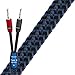 AudioQuest 10 Feet Type 4 Speaker Cables with Pre-attached Banana Connectors - Pair, Black