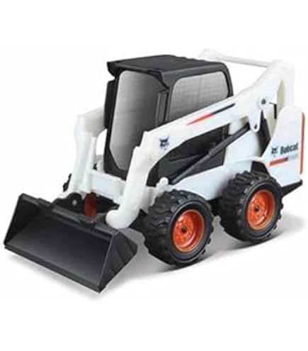 Bburago B18-31805 Bobcat TOOLCAT Con Spazzaneve - Modello Pressofuso 1:50 Scala