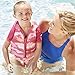 Swimschool ET9143SM Swim Trainer Vest with Sun Protective Sleeves, Adjustable Safety Strap, Small/Medium, up to 33 Lbs., Pink, Pink Digital S/M Size Up to 33 Lbs., 20 - 30 lb.