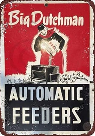 Amazon Com Lilyanaen New Metal Sign Aluminum Sign Big Dutchman
