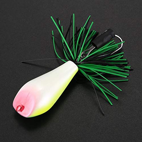 REFURBISHHOUSE 1 Stück Zikade Frosch Angelk?der Snakehead K?der 9 cm 9,2 G Top-Wasser Harter Schill K?der Frosch K?der… – Bild 8