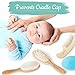 4 Piece Wooden Baby Hair Brush and Comb Set - Natural Soft Goat Bristles | Wood Bristles for Massage | Helps to Prevent or Cradle Cap - for Newborns and Toddlers | Perfect Baby Shower & Registry Gift
