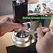 Coffee Grinder Cleaning Brush + Coffee Brush Wood Handle & Natural Bristles Pastry Brush