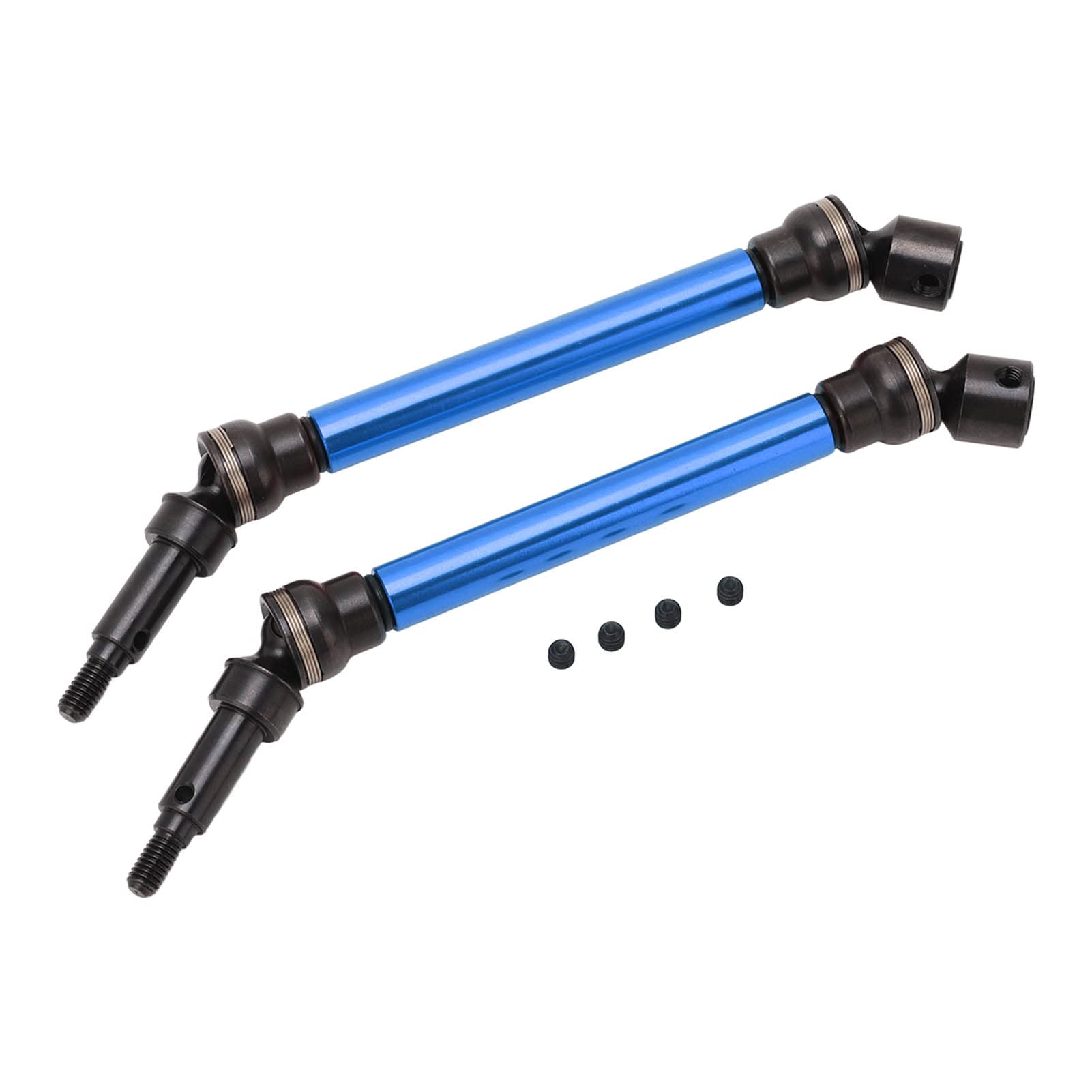 RC Car Drive Shaft Part, RC Car Front Rear Drive Shaft DIY Accessory for 1/8 Kraton 4S RC Car Upgrade Parts(Dark Blue)