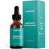MAELOVE Fade Away Brightening Serum | For Dark Spots, Melasma, Sun Damage &amp; Hyperpigmentation. Alpha Arbutin, Kojic Acid, and Licorice Root Extract.
