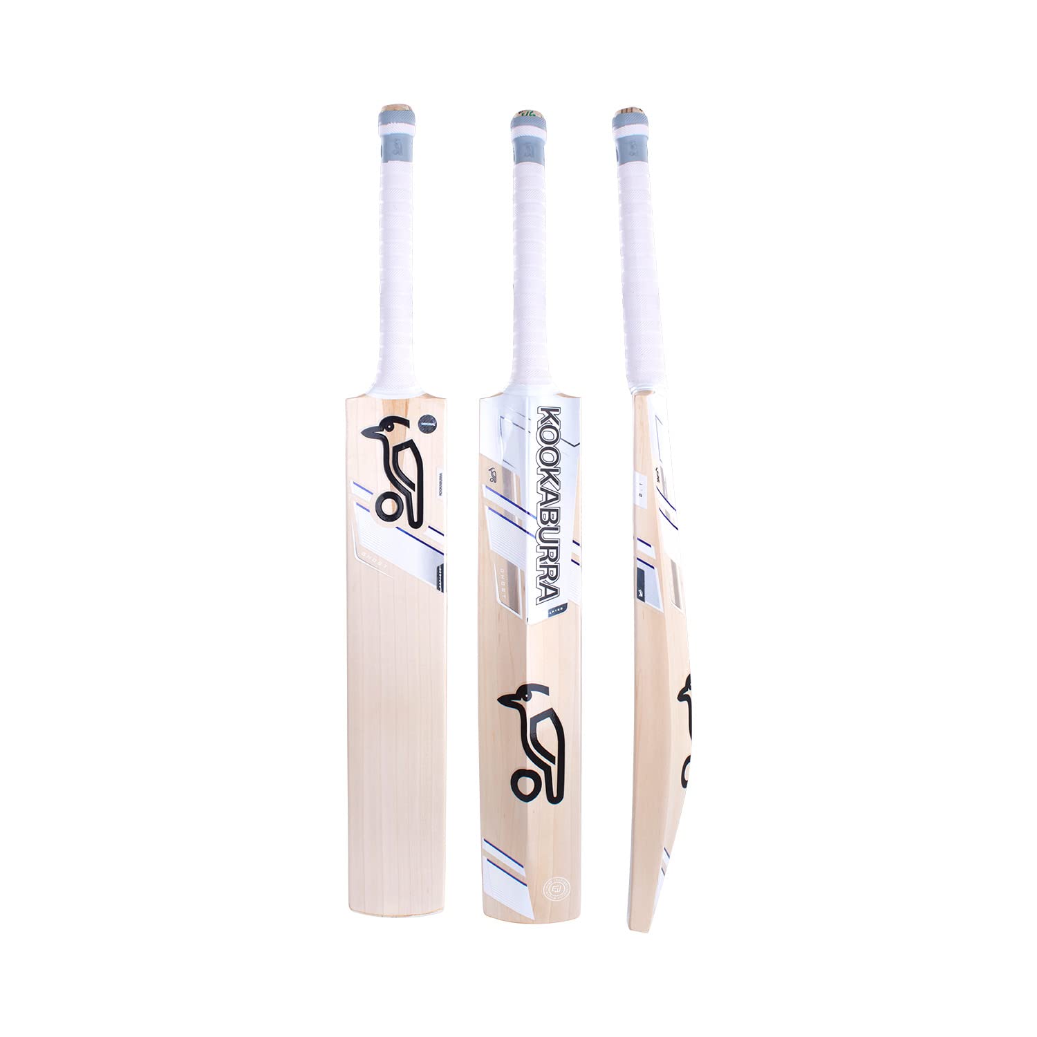 Kookaburra Ghost 2.1 Cricket Bat - White, Short Handle