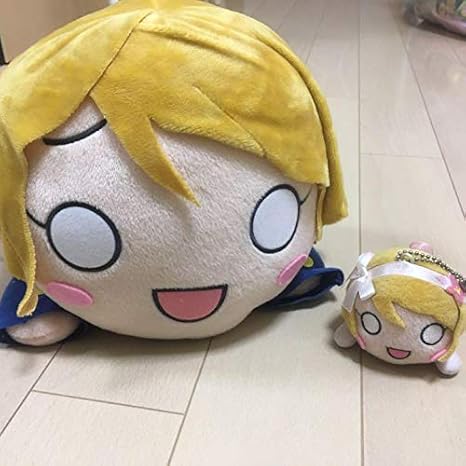 Amazon ラブライブ メガジャンボ寝そべりぬいぐるみ 小泉花陽 ぬいぐるみ ホビー