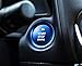iJDMTOY 2pc Set Blue Aluminum Keyless Engine Push Start Button & Surrounding Decoration Ring For Mazda 3 6 CX-3 CX-5 CX-9 MX-5 w/Push Start Engine Feature