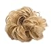 Scrunchy Updo Wavy Straight Hair Bun Clip Messy Donut Chignons Synthetic Hairpiece Hair Extension (dark blonde & ash blonde)thumb 3