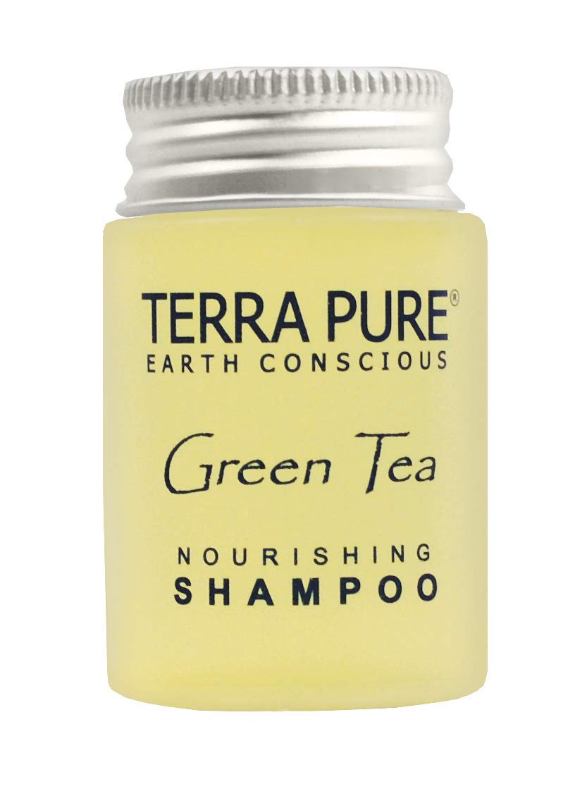 Terra Pure Shampoo, Travel Size Hotel Amenities, 1 oz