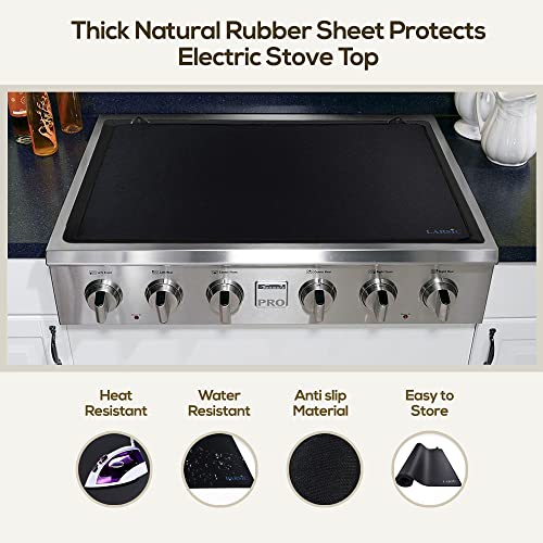 Larsic Stove Cover Protects Electric Stove Washer Dryer Top. Anti