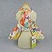 Fitwarm Floral Dog Harness Dress Pet Clothes D-Ring Vest Shirts Sundress Yellow Small