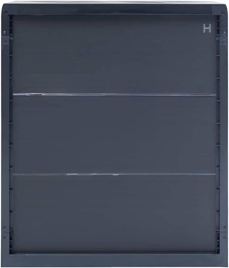 Tidyard- Elegance Gartenschrank XL Spindschrank Mit 2 Türen Schrank für