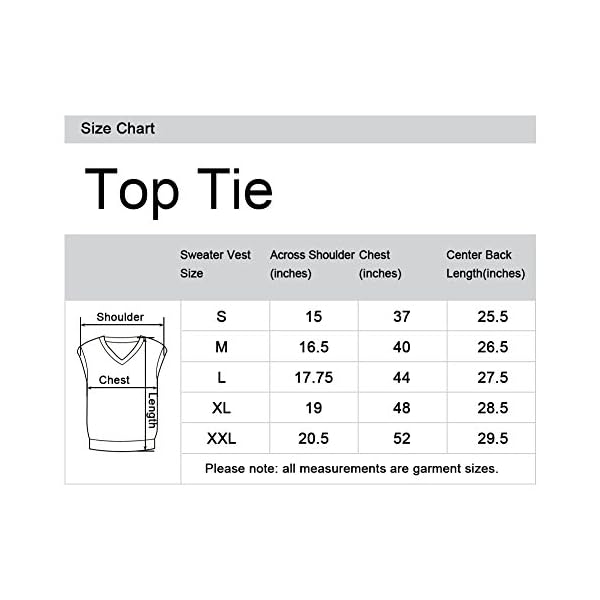 TOPTIE Men's V-Neck Cotton Twist Knit Sweater Vest Green and Red Trim - Image 8