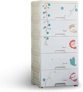 Amazon Com Cartoon Drawer Storage Box Storage Cabinet Plastic Storage Box Storage Box Storage Children S Toy Box Wardrobe Zhaoshunli Size 4 Layers Furniture Decor