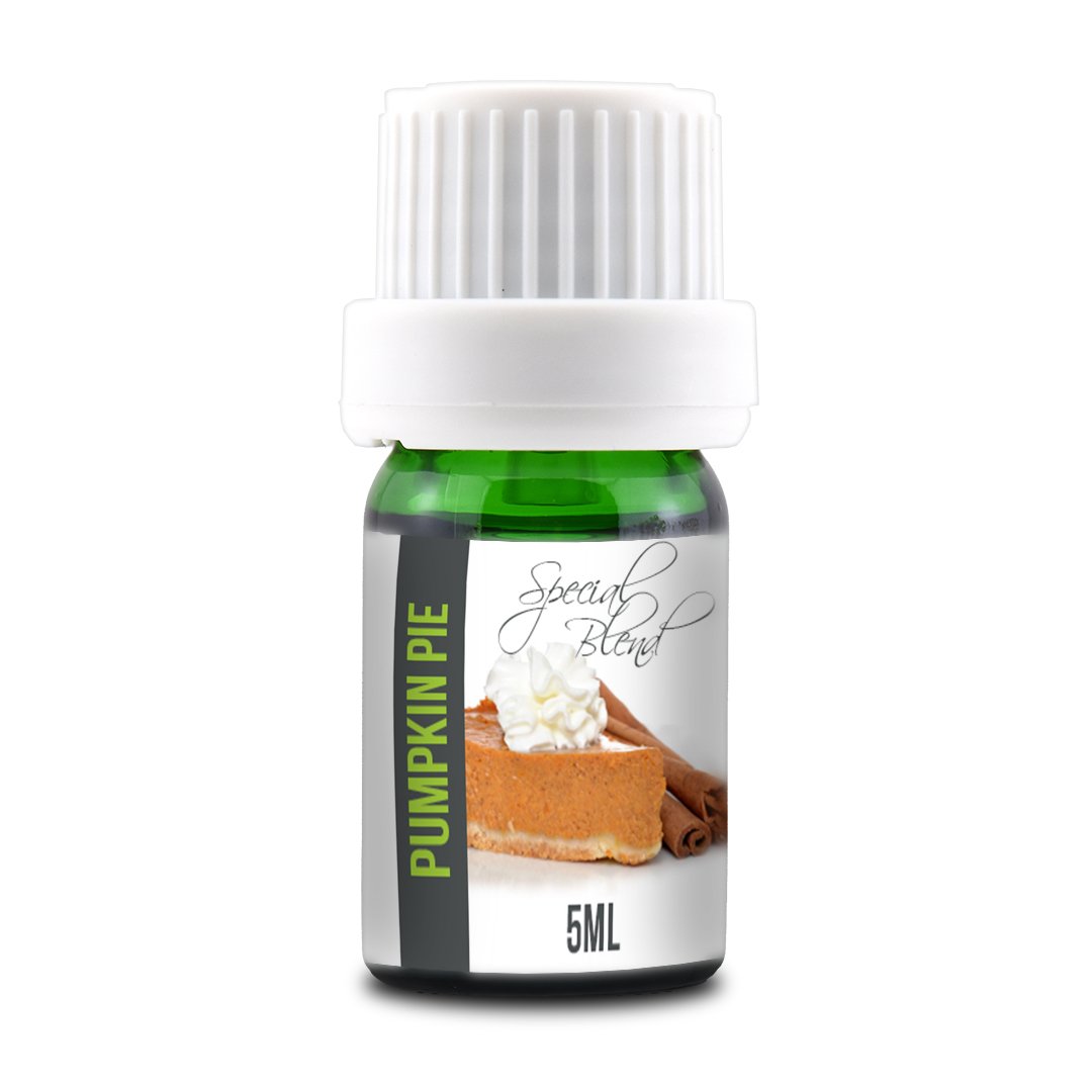 Pumpkin Pie, Happy Holidays and Cinnamon Spice | 3-Pack 5ml Bottles | 100% Pure Therapeutic Grade | Gift Set Essential Oil Bundle