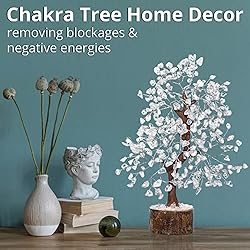 Clear Quartz Crystal Trees for Home Decor, Office