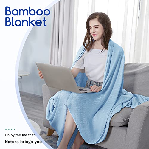 LAGHCAT Cooling Blankets, Summer Bamboo Blankets for Hot Sleeper Night