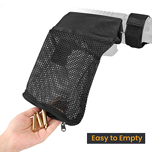 Feyachi Brass Shell Catcher, Tactical Cartridge Nylon Mesh Collector