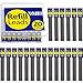 Tatuo 20 Tubes HB Black Lead Refills Mechanical Pencil Refills with Plastic Box, 240 Pieces (0.7 mm)