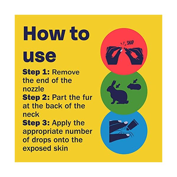 Bob Martin | Spot On Flea Treatment for Small Pets (Rabbits, Hamsters & Guinea Pigs ) |Protection Against Fleas, Ticks…