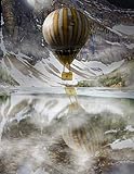 Notebook: hot air balloon plane airliner propeller aeroplane aircraft aviator flight wing pilot by Wild Pages Press