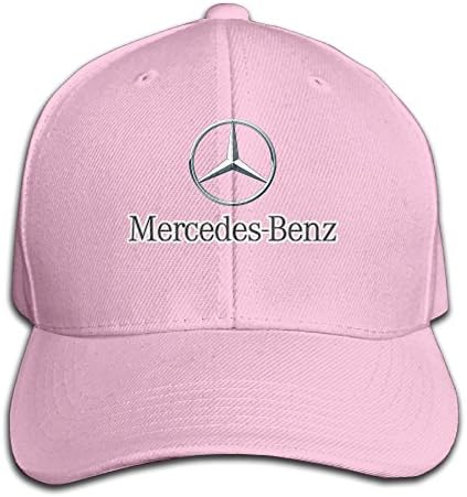 IYaYa New Fashion Mercedes-Benz Adjustable Peaked Cap Hats Pink