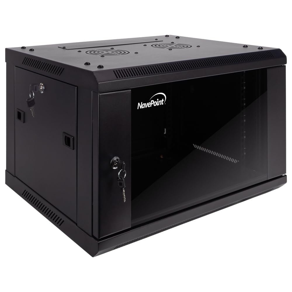 Mua NavePoint 6U Server Cabinet Wall Mount Rack Enclosure Includes 2 ...