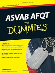 Asvab Afqt For Dummies Rod Powers New And Used Books