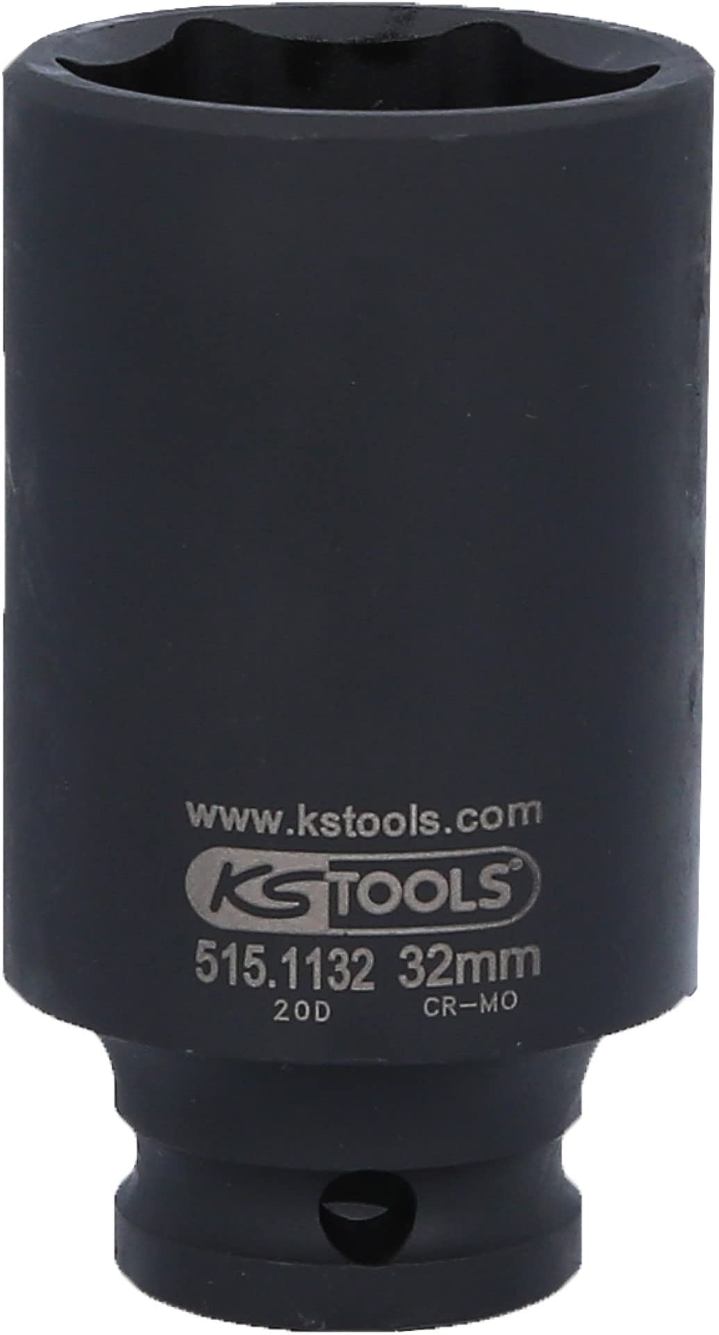 KS Tools 515.1132 Impact Socket Deep 1/2-inch 32mm
