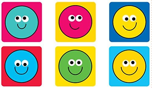 The Sticker Factory 12 mm Square Mini Reward Sticker (Pack of 585)