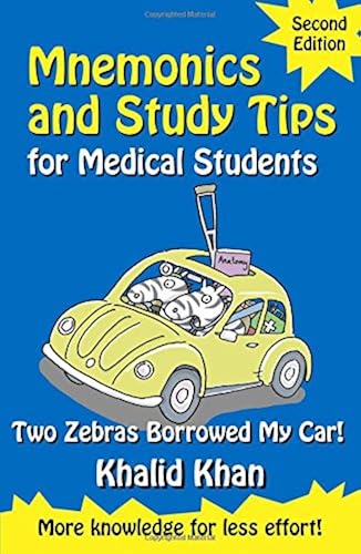 Download Mnemonics and Study Tips for Medical Students, Second Edition: Two Zebras Borrowed My Car PDF