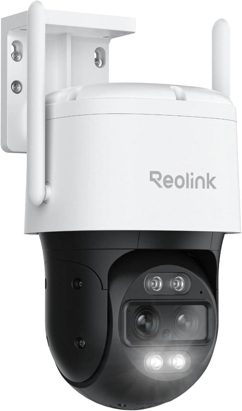 Reolink 4K PTZ Dual-Lens Outdoor Security Camera 8MP WiFi 6 355° Pan