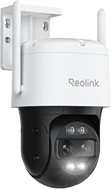 Reolink 4K PTZ Dual-Lens Outdoor Security Camera 8MP WiFi 6 355° Pan