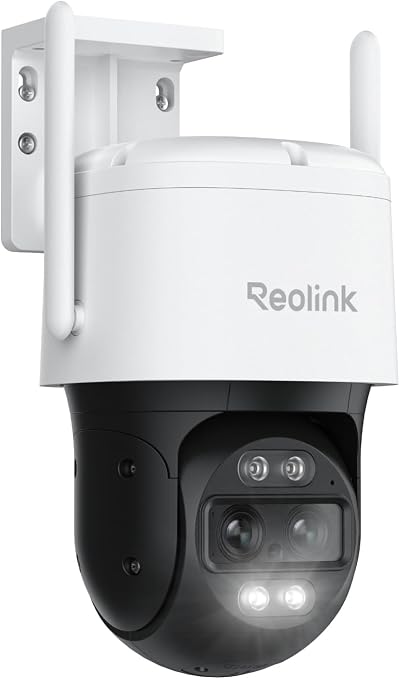 Reolink 4K PTZ Dual-Lens Outdoor Security Camera 8MP WiFi 6 355° Pan