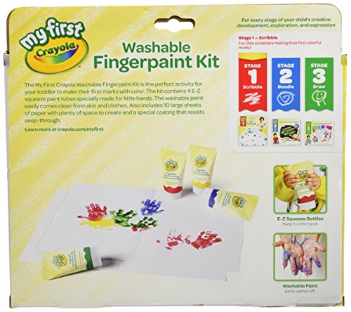 1 Crayola+Finger+Toddlers+Painting+Included